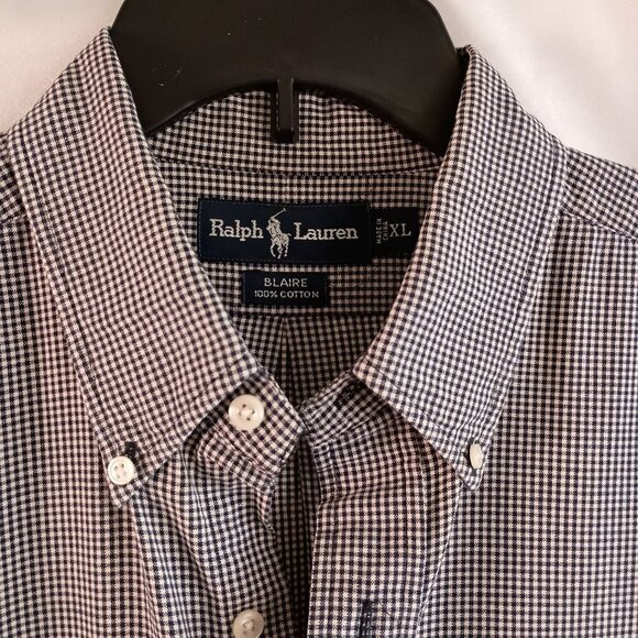 Ralph Lauren Blaire Men’s XL Cotton Button Down Shirt Long Sleeve - Picture 3 of 5